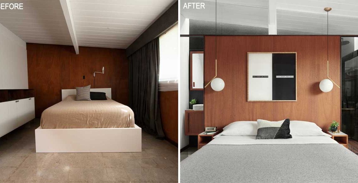 this-mid-century-modern-bedroom-remodel-also-includes-a-new-bathroom-with-an-outdoor-bathtub