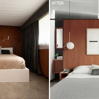 this-mid-century-modern-bedroom-remodel-also-includes-a-new-bathroom-with-an-outdoor-bathtub