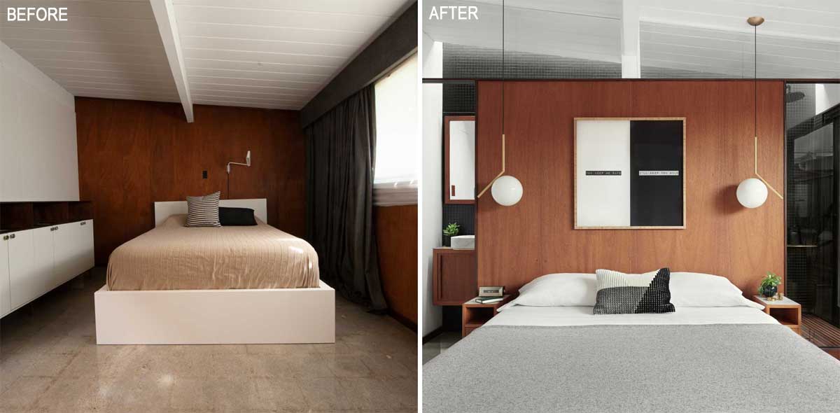 this-mid-century-modern-bedroom-remodel-also-includes-a-new-bathroom-with-an-outdoor-bathtub