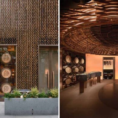 6,000-pieces-of-discarded-whiskey-barrels-were-used-in-the-design-of-this-bar