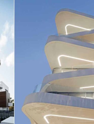 lighting-highlights-the-alternating-curvilinear-balconies-of-this-new-apartment-building