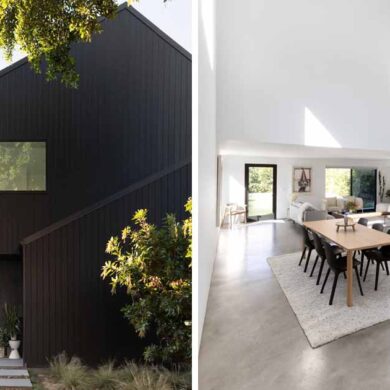 the-black-exterior-of-this-barn-inspired-home-is-contrasted-with-a-white-interior