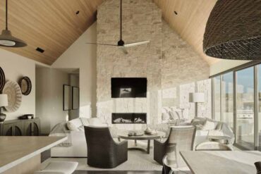 wood-lines-the-length-of-the-gable-vaulted-ceiling-in-this-home