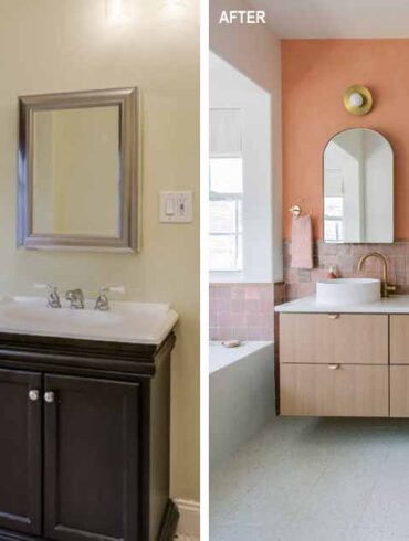 a-bathroom-renovation-where-adding-a-vanity-that-wraps-around-the-corner-added-much-needed-countertop-space