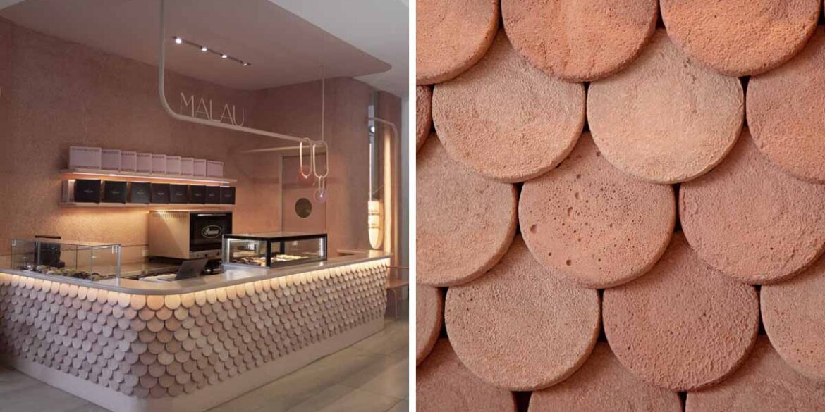 dyed-cement-shingles-cover-the-counter-inside-this-bakery